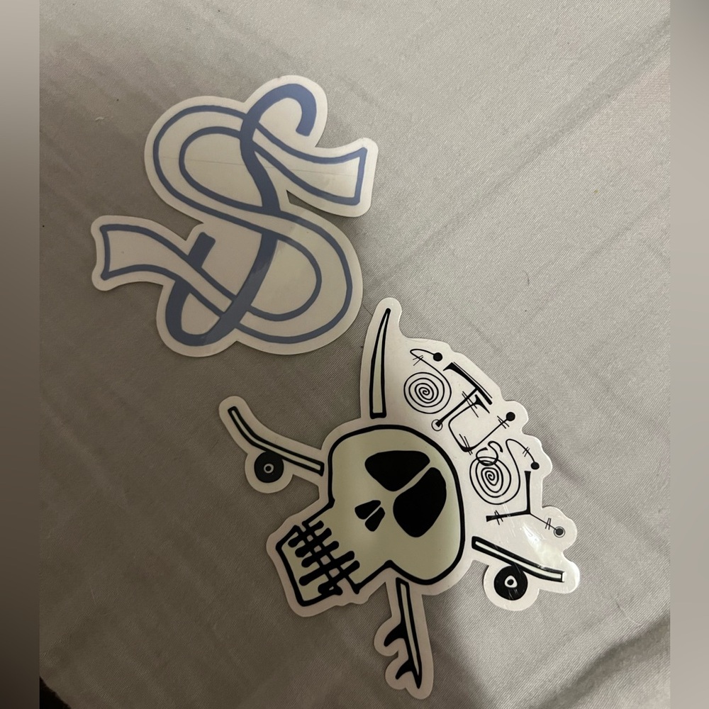 Authentic Big Stussy Stickers